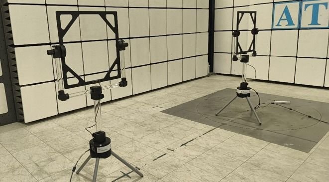 Seibersdorf PLA-SET precision loop antenna for NSIL measurement
